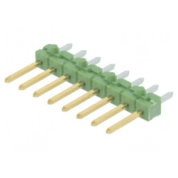 Conector drept 8 pini 2,54mm AMPMODU MOD II | Electronic-mag.ro | Componente Electronice