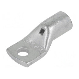 Vârf inelar tubular M6 crimpat 25-35mm2 neizolat | Electronic-mag.ro | Componente Electronice