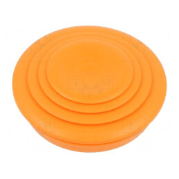 Manșon elastomer TPE portocaliu pentru cablu 0-28mm | Electronic-mag.ro | Componente Electronice