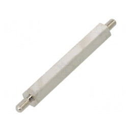 Piuliţă-distanţieră hexagonală M3 40mm | Electronic-mag.ro | Componente Electronice