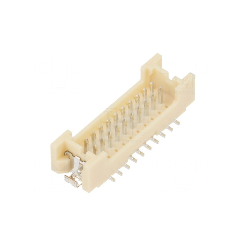 Conector Soclu Cablu-PCB 20 PIN SMT 1,25mm DF13 | Electronic-mag.ro | Componente Electronice