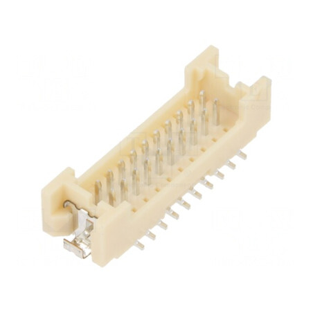 Conector Soclu Cablu-PCB 20 PIN SMT 1,25mm DF13 | Electronic-mag.ro | Componente Electronice