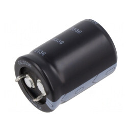 Condensator Electrolitic Snap-In 100uF 400V Ø22x30mm 20% | Electronic-mag.ro | Componente Electronice