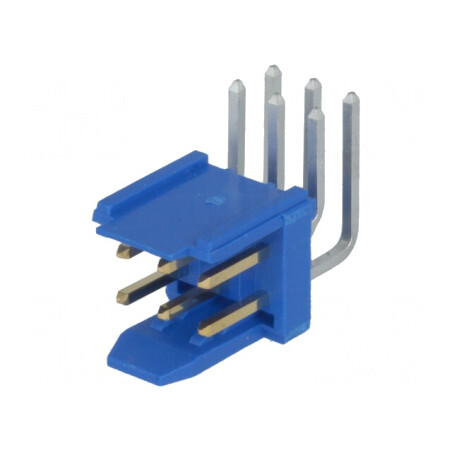 Soclu cablu-placă 6 pini 2,54mm THT aurit FCI | Electronic-mag.ro | Componente Electronice