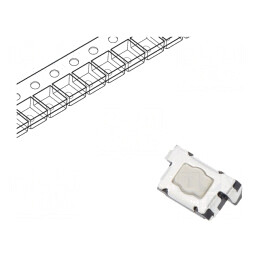 Microîntrerupător TACT SPST 0,05A 12VDC