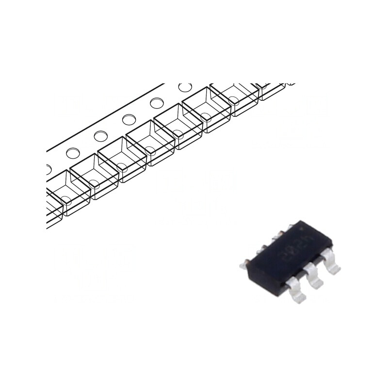 Adaptor DC/DC Uintr 4,5-28VDC 2A TSOT23-6 | Electronic-mag.ro | Componente Electronice
