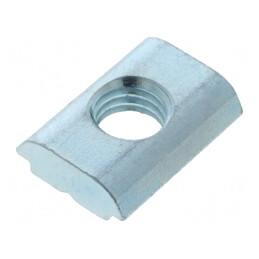 Piuliţă T Zincată M8 pentru Profile 10mm | Electronic-mag.ro | Componente Electronice