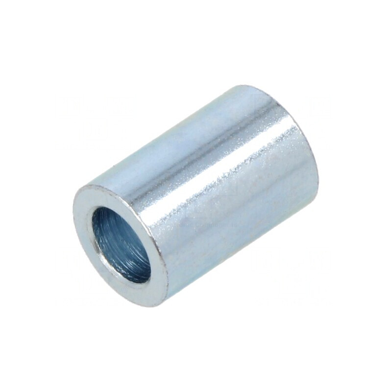 Manşon distanţier cilindric oţel zinc 15mm 10mm | Electronic-mag.ro | Componente Electronice