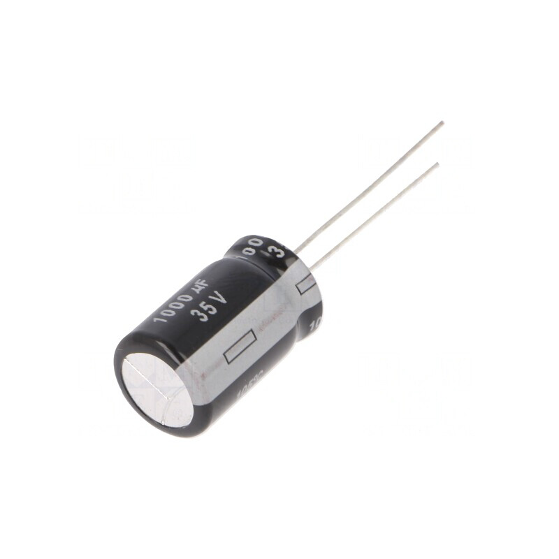 Condensator Electrolitic THT 1000uF 35V 12.5x20mm 20% | Electronic-mag.ro | Componente Electronice