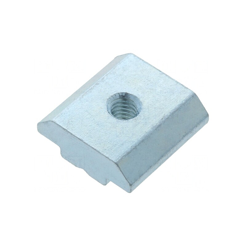 Piuliţă profil T zinc 8mm M4 | Electronic-mag.ro | Componente Electronice