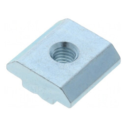 Piuliță oțel zinc M5 pentru profil 8mm | Electronic-mag.ro | Componente Electronice