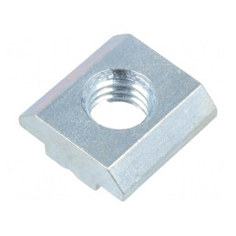 Piuliță T M8 pentru Profile 8mm Oțel Zincat | Electronic-mag.ro | Componente Electronice