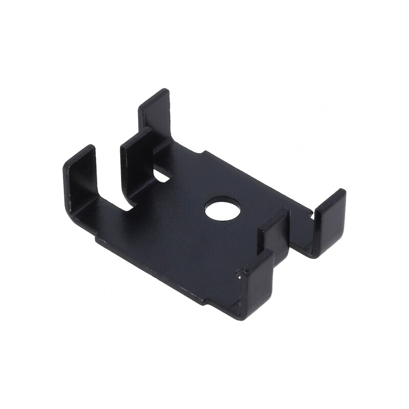 Radiator Extrudat Negru 18mm x 25.4mm | Electronic-mag.ro | Componente Electronice Radiator Extrudat Negru 18mm x 25.4mm | Electronic-mag.ro | Componente Electronice