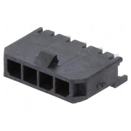 Soclu cablu-placă 4 pini Micro-Fit 3mm 5A drept | Electronic-mag.ro | Componente Electronice