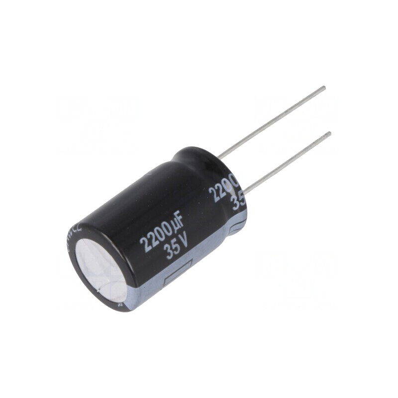 Condensator Electrolitic Low ESR 2200uF 35V 16x25mm | Electronic-mag.ro | Componente Electronice