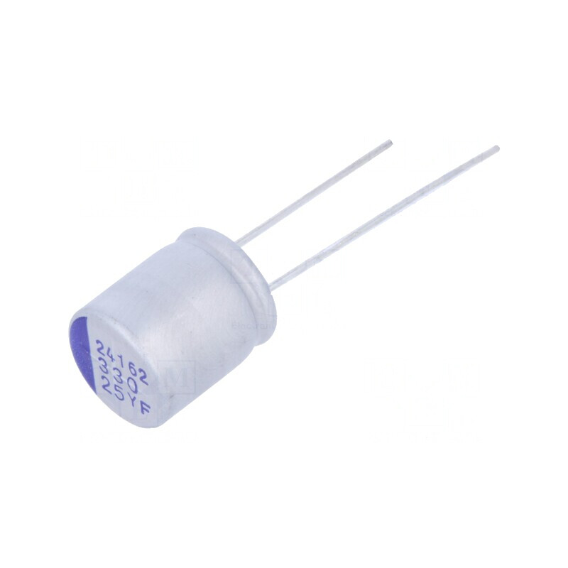 Condensator hibrid THT 330uF 10x12mm | Electronic-mag.ro | Componente Electronice
