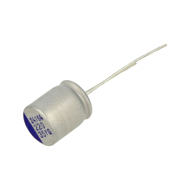 Condensator Hibrid THT 220uF Ø10x12mm -55÷125°C | Electronic-mag.ro | Componente Electronice Condensator Hibrid THT 220uF Ø10x12mm -55÷125°C | Electronic-mag.ro | Componente Electronice
