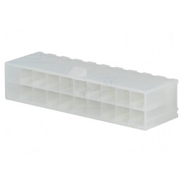 Soclu cablu-placă Mini-Fit Jr 4,2mm 20 PIN THT 9A drept | Electronic-mag.ro | Componente Electronice