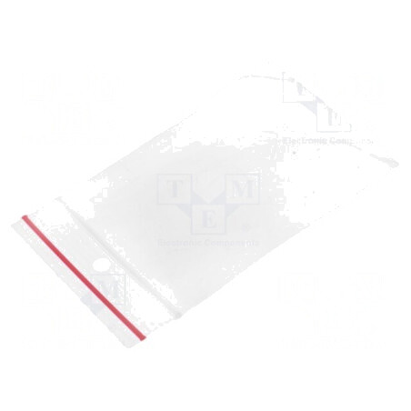 Pungă cu fermoar 80mm x 60mm 40um polietilenă | Electronic-mag.ro | Componente Electronice