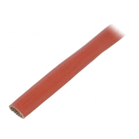 Manșon Electroizolant Fibra de Sticlă Cărămiziu 60-250°C | Electronic-mag.ro | Componente Electronice