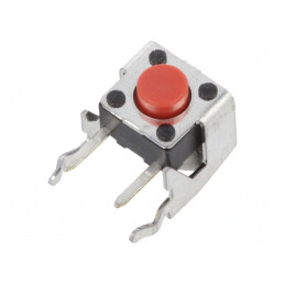 Microîntrerupător TACT SPST-NO 0,05A 12VDC THT | Electronic-mag.ro | Componente Electronice