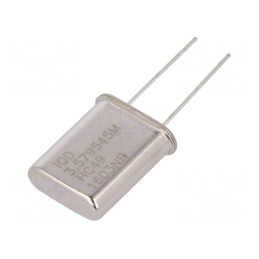 Rezonator de cuarț 3,579545MHz 30pF THT HC49 | Electronic-mag.ro | Componente Electronice