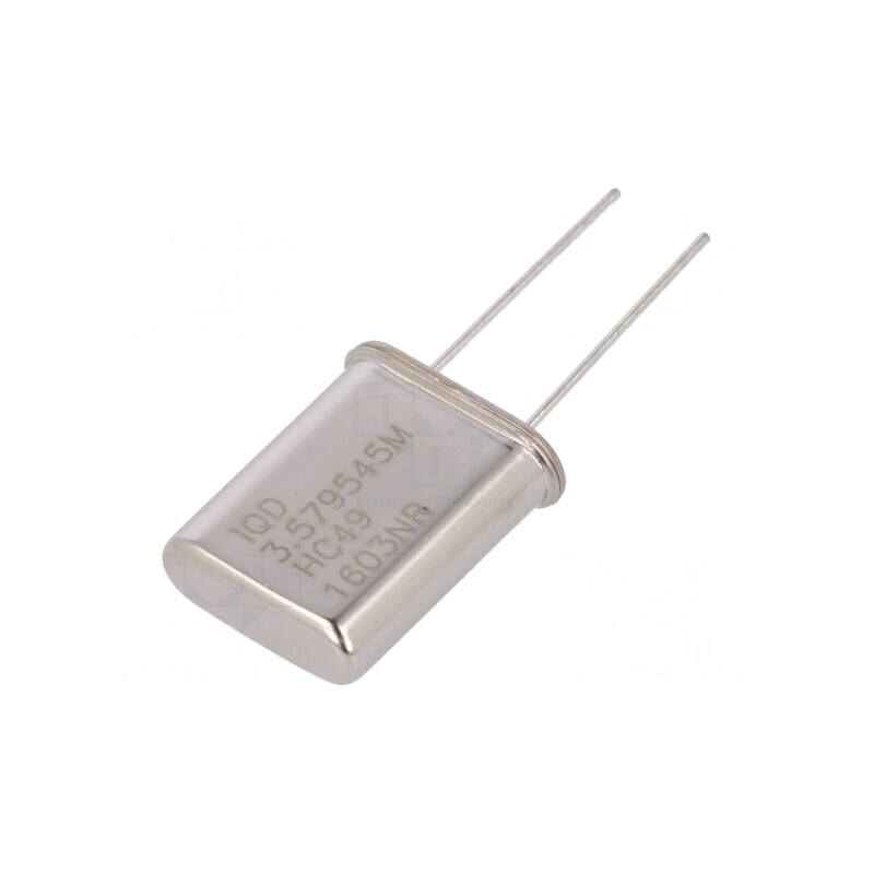 Rezonator de cuarț 3,579545MHz 30pF THT HC49 | Electronic-mag.ro | Componente Electronice