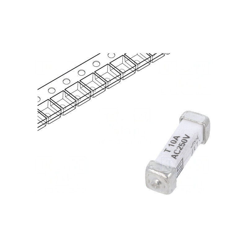 Siguranță Întârziere 10A 250VAC 125VDC SMD Cupru | Electronic-mag.ro | Componente Electronice Siguranță Întârziere 10A 250VAC 125VDC SMD Cupru | Electronic-mag.ro | Componente Electronice