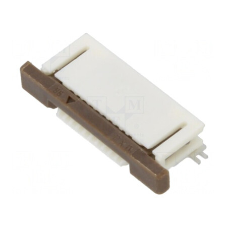 Conector FFC/FPC Orizontal 10P ZIF | Electronic-mag.ro | Componente Electronice