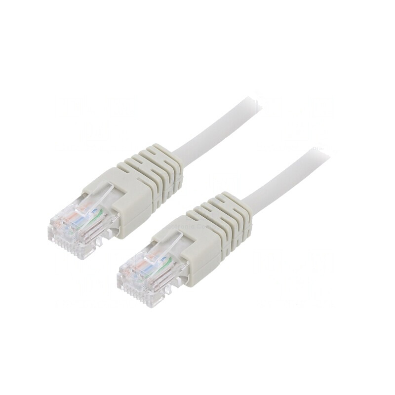 Patch cord U/UTP 5e gri 1m 26AWG | Electronic-mag.ro | Componente Electronice Patch cord U/UTP 5e gri 1m 26AWG | Electronic-mag.ro | Componente Electronice