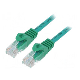 Patch cord U/UTP Cat6 Verde 0.25m | Electronic-mag.ro | Componente Electronice