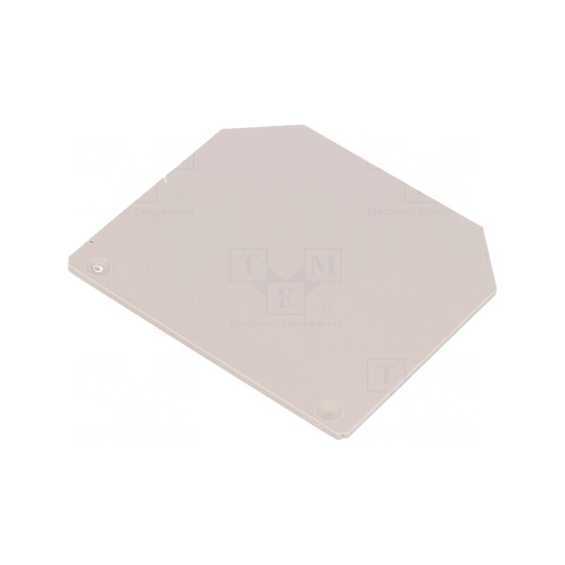 Placă despărțitoare bej 125°C WDU | Electronic-mag.ro | Componente Electronice