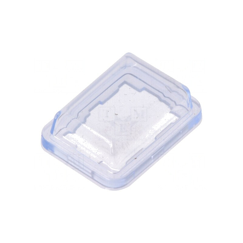 Capac Dreptunghiular IP64 19x25x8mm PVC | Electronic-mag.ro | Componente Electronice