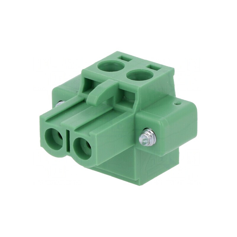 Regletă de Conexiuni Deconectabilă 5mm 2 Piste Dreaptă Mufă | Electronic-mag.ro | Componente Electronice