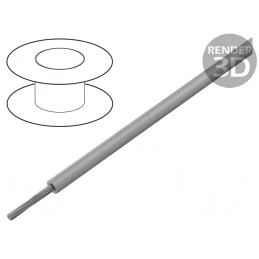 Cablu Litat Cu 24AWG PVC Gri 30m | Electronic-mag.ro | Componente Electronice
