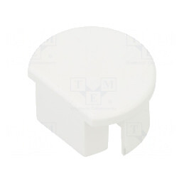 Obturator Alb pentru Profil LED OLEK | Electronic-mag.ro | Componente Electronice