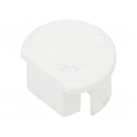 Obturator Alb pentru Profil LED OLEK | Electronic-mag.ro | Componente Electronice