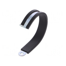 Clipsuri Oțel cu Protecție EPDM 44mm x 12mm | Electronic-mag.ro | Componente Electronice
