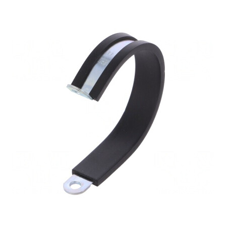 Clipsuri Oțel cu Protecție EPDM 44mm x 12mm | Electronic-mag.ro | Componente Electronice