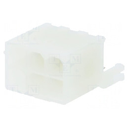 Soclu cablu-placă Mini-Fit Jr 4,2mm 6 PIN THT drept 9A | Electronic-mag.ro | Componente Electronice