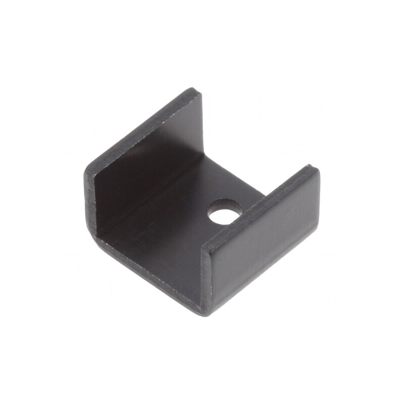 Radiator extrudat negru 14.2x15.8x9.4mm | Electronic-mag.ro | Componente Electronice