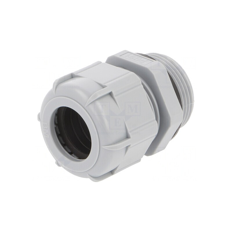 Garnitură de etanșare poliamidă gri închis IP68 PG21 | Electronic-mag.ro | Componente Electronice
