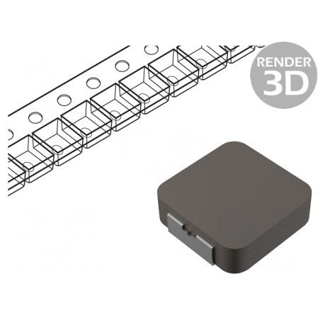 Inductor SMD 10uH 4.2A 78mΩ 20% 100kHz | Electronic-mag.ro | Componente Electronice