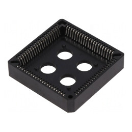 Soclu PLCC84 THT Bronz-Fosfor Cositorit pentru Circuite Integrate | Electronic-mag.ro | Componente Electronice
