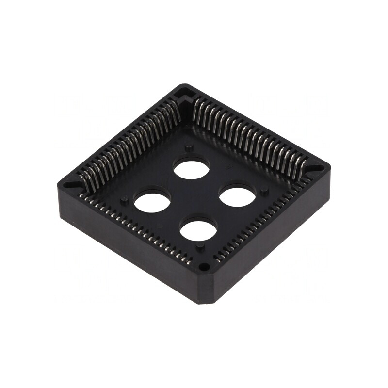 Soclu PLCC84 THT Bronz-Fosfor Cositorit pentru Circuite Integrate | Electronic-mag.ro | Componente Electronice