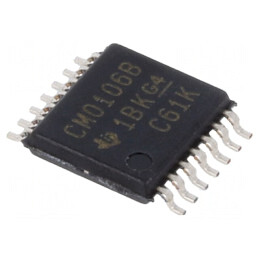 "IC Digital NOT Gate 6-Input CMOS SMD TSSOP14 3-18VDC -55-125°C" | Electronic-mag.ro | Componente Electronice