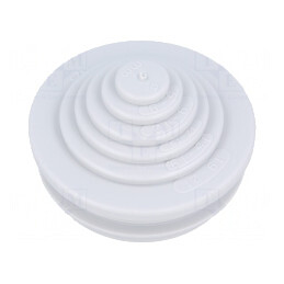Manșon elastomer termoplastic TPE gri 1,5-4,5mm | Electronic-mag.ro | Componente Electronice
