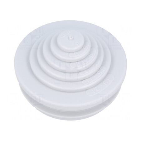 Manșon elastomer termoplastic TPE gri 1,5-4,5mm | Electronic-mag.ro | Componente Electronice