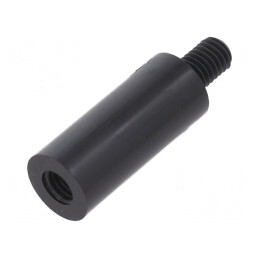 Piuliță Distanțieră Poliamidă Filetată M5 23mm | Electronic-mag.ro | Componente Electronice