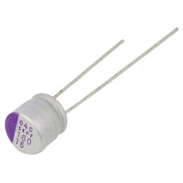 Condensator Polimeric 180uF 16V 105°C THT | Electronic-mag.ro | Componente Electronice